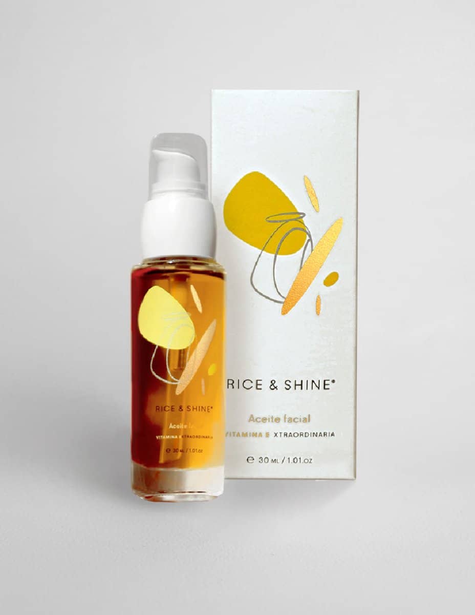 Aceite con Vitamina E - Cuidado de la piel - Rice & Shine la mayor concentración de vitamina E para cuidar tu piel. 2