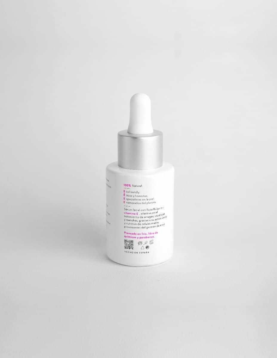 Serum Facial Ácido Hialurónico y Rosa Búlgara - Cuidado de la piel - Rice & Shine la mayor concentración de vitamina E para cuidar tu piel. 2